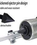 Thickened ejector pin and hydraulic mechanism of Heavy Duty Hydraulic Bearing Puller With 10 Ton Capacity for knuckle saver auto repair.