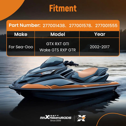 Steering Cable Replacement For Sea Doo GTX RXT GTI Wake GTS RXP GTR 2002 To 2017 Direct Fit With 277001438 277001578 277001555
