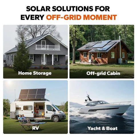 Home storage, off-grid cabin, RV, yacht featured with 60A MPPT Solar Charge Controller With Auto Sensing 12V 24V 36V 48V