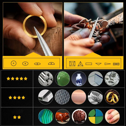 All-In-One 32 Piece 3D Print Tool Kit For Cleaning Finishing Deburring And Post Processing with knife and tweezer close-up