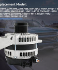 150 Amp High Output Alternator Replacement For Silverado 4.3L 5.3L 2014 2019 Tahoe Suburban 2015 2020 GMC Sierra