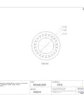 Tough As Nails Tapered Roller Bearing Cone Inner Ring 18780 technical dimensions drawing showing steel design and measurements.