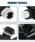 Harley Touring Ignition Switch Housing Replacement 71400012B-003 For Electra Glide Road Glide Street Glide Ultra Limited And Tri Glide 2014-2024 An Easy Install Aftermarket Part Built For Peak Reliability, black housing close-up