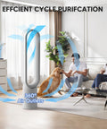 Replacement 360 Degree Pure Cool Filter For DP04 TP04 HP04 TP05 DP05 Air Purifier And Fan Combos with activated carbon filtration in living room