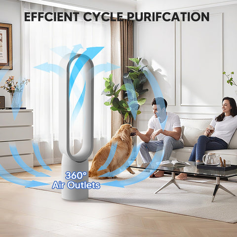 Replacement 360 Degree Pure Cool Filter For DP04 TP04 HP04 TP05 DP05 Air Purifier And Fan Combos with activated carbon filtration in living room