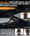 Heavy Duty Scissor Car Jack Kit For Tesla And Suv 2.5 Ton Capacity showing adjustable saddle for various vehicles