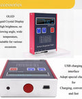 Digital Surface Roughness Gauge With USB Output, Handheld Surftest Profilometer, OLED display showing test results
