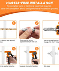 Instruction steps for Molly Bolts Drywall And Plaster Walls Kit With 32 Pieces In 8 Sizes Includes Screws And Molly Bolts Setting Tool