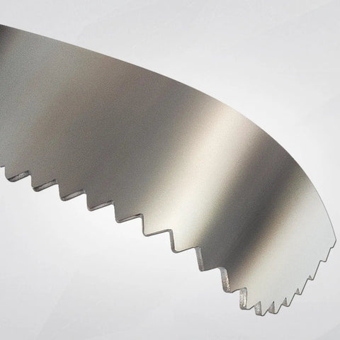 Close-up of a Heavy Duty C Cutter Cable Coupling Drain Cleaning Tool for Three Inch and Five Eighth Inch Drums showing serrated edge.