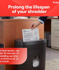 Shredder Lubricant Sheets Pack Of 24 For Cross Cut And Micro Cut Shredders, Reduces Friction And Noise, Prevents Jams, Keeps Blades Sharp, No Fuss Clean And Oil, Prolongs Shredder Life And Performance, sheet on office shredder