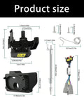 MCOR 4 Golf Cart Speed Control Modification Kit For Club Car Pace 2001 Through 2011 48V Replacement Parts with sizes