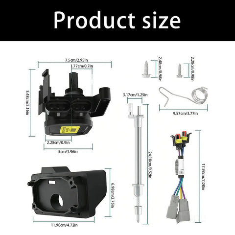 MCOR 4 Golf Cart Speed Control Modification Kit For Club Car Pace 2001 Through 2011 48V Replacement Parts with sizes
