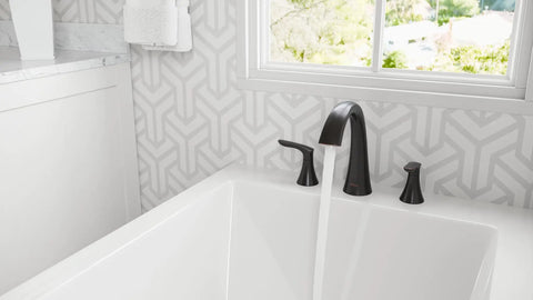 Weller Roman Tub Faucet 2-Handle Deck Mount Bathtub Filler Trim Kit With High Arc Spout, 3-Hole Installation, Tuscan Bronze Finish