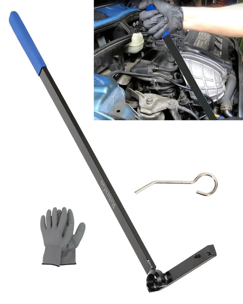 Serpentine Belt Tensioner Tool And Drive Belt Replacement Kit For R52 R53 BMW Mini Cooper with W11 Supercharged Engine use