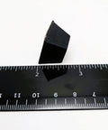 Three Quarters Inch Wide Pyramid Silicone Rubber Bumper Feet With Adhesive Backed Pads Five Eighth Inch Thick next to ruler