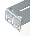 Close-up of Heavy Duty Rear Mounting Bracket for Drawer Slides made of cold rolled steel, showcasing rust-resistant metal features.