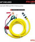 Power Kit For RD8 And RD12 Pumps KIT812PC Replacement Parts And Repair Kit cable bundle with connectors and fuse