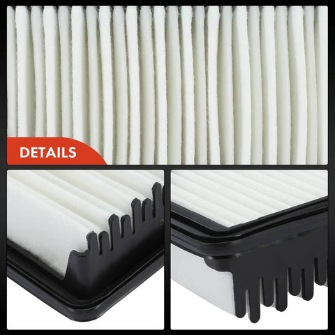 Close-up of Engine Air Filter For Hyundai Accent 2012-2017 Veloster 2012-2017 Kia Rio 2012-2017 Soul 2012-2019 Front Rigid Panel