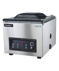 Built Tough Commercial Chamber Vacuum Sealer Cranks Out Double Bags At Lightning Speed With 16 Inch Seal Bar and NSF Certified JetAire Pump.