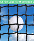 Heavy Duty Golf Batting Cage Net for Backyard Practice with Extra Striking Net Frame Not Included, polyester netting with golf ball