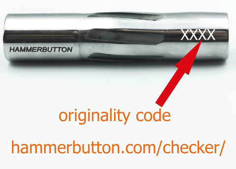 Rifling Button Alloy Steel With 22lr 6 By 6 Groove, Silver Finish with originality code and arrow indicator
