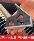 Heavy Duty Square Head for 6 Inch Combination Squares Built to Last Cast Iron Construction Resists Abrasion and Indentation Perfect For Machinists Woodworking and DIY Projects, 6-inch cast iron square head with wrinkle finish
