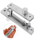 Heavy Duty Hidden Door Hinge Stainless Steel Concealed Cabinet Pivot Hinge With Top And Bottom Design 180 Degree Rotation