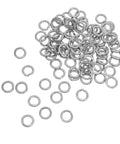 Stainless Steel Split Ring Lock Washer Kit 100 Pcs Heavy Duty Vibration Resistant Lock Washers For Bolts And Nuts Industrial Grade Outdoor And General Repairs, assorted stainless steel split ring washers
