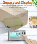 Wireless Separated Food Scale With LCD Display And Tare Function, 33 Lb Capacity Digital Kitchen Scale for baking and meal prep