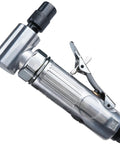 Top Notch Quarter Inch Angle Pneumatic Die Grinder Featuring Slick 90 Degree Head And Killer Variable Speed Control for precision polishing.