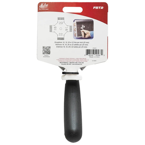 Packaging of FST2 Fin Straightening Tool For Tight Fin Spacing 16 To 22 Fins Per Inch With One Piece Adjustable Comb