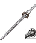 No Backlash Ball Screw Kit SFU1605 650mm CNC Part With 16mm Diameter And 5mm Pitch End Machined RM1605 Series smooth steel shaft