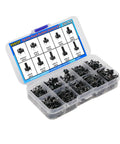 250 Piece 10 Value 6x6mm Tactile Push Button Switch Kit For Arduino And Breadboard Projects in a plastic organizer case