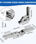 90 degree folding hinge dimensions image showing Tough As Nails 4 Pack 90 Degree Folding Hinges Nickel Plated Steel Cabinet Hardware design.