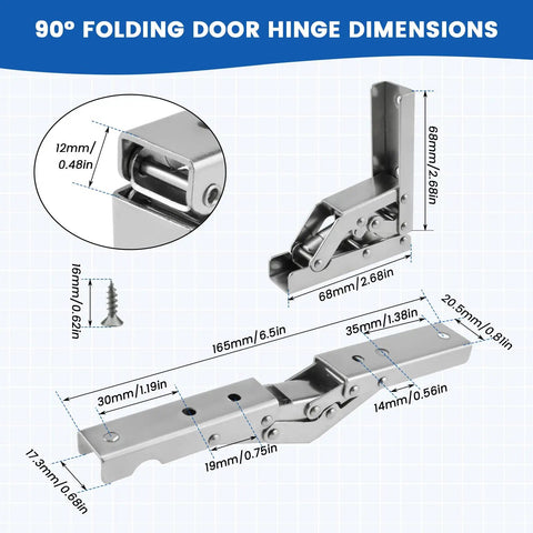 90 degree folding hinge dimensions image showing Tough As Nails 4 Pack 90 Degree Folding Hinges Nickel Plated Steel Cabinet Hardware design.