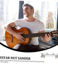 Pro Grade Guitar Nut And Saddle Sander Tool For Luthiers Easy Setup For Precise Nut Slot And Bridge Repair with guitarist