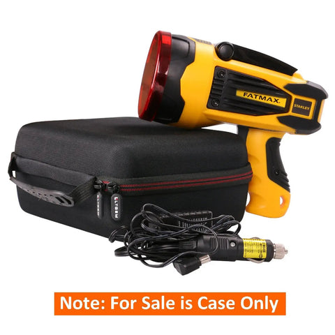 Protective Carry Case for Stanley FatMax SL10LEDS 2200 Lumen LED Spotlight Flashlight Case Only with black EVA shell and zipper