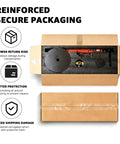 Packaging of Heavy Duty 1.5 Ton Underhoist Support Stand With Patent Twist Lock Handle For Auto Repair with protective foam.