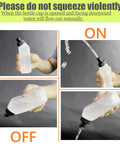 Demonstration of the Two Pack 6oz Running Water Bottles for Hydration Belts With Leak Proof Sip Lids