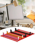 4 In 1 DDR3 DDR4 DDR5 UDIMM RDIMM Memory Diagnostic Tester Card on office desk