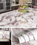 197 Inches Long And 36 Inches Wide Marble Contact Paper For Countertops Waterproof Peel And Stick Self Adhesive Vinyl Wrap