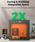 Beefed Up Extra Large Resin 3D Printer Enclosure With Fan Interface And Temperature Control 1000x500x1000mm on display