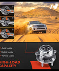 Visual of Beefed-Up Front Wheel Bearing And Hub Assembly For Nissan Altima 2007-2012 showcasing high-load capacity features.