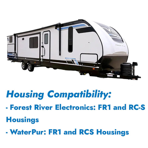 10 Inch Carbon Block Water Filter For RV Boat And Camper Filtration Compatible With RCS FR1 Housing Reduces Chlorine