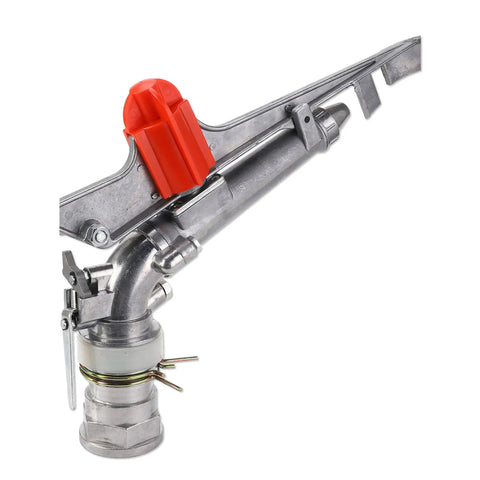 2 Inch Water Spray Gun For Big Coverage Rotary Sprinkler For Farm Lawn And Garden Irrigation, 360 Degree Adjustable Sprinkler Head