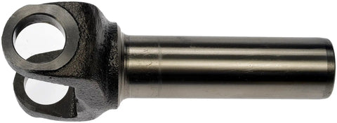 Battle Tested Rear Driveshaft Slip Yoke For Chevy Silverado And GMC Sierra 1500 Plus S10 Sonoma RWD 1996 To 2007 showing precision machined alloy steel design.