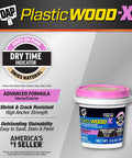 Professional Grade DryDex Wood Filler Goes On Hella Smooth And Sands Just Like Real Wood Total Pro Move For Quick Interior Exterior Fixes Natural Shade 55 Oz Tub