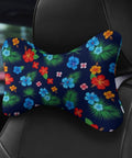 Travel And Office Memory Foam Neck Pillow With Washable Zippered Cover, Ergonomic Chin And Cervical Support Cushion, car seat view