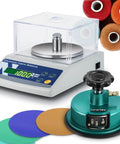 Digital Fabric GSM Scale 1000g With 3 Textile Units G, G/m², Oz/Yd², 110V Pro-Grade Weight Balance for Textiles with Disc Sampler Cutter