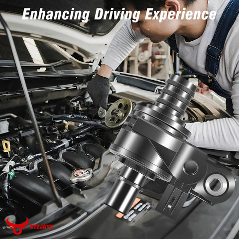 Keep Your Ride Comfy With This 16671 25010 Heater Control Valve installed under the hood of a Toyota vehicle.